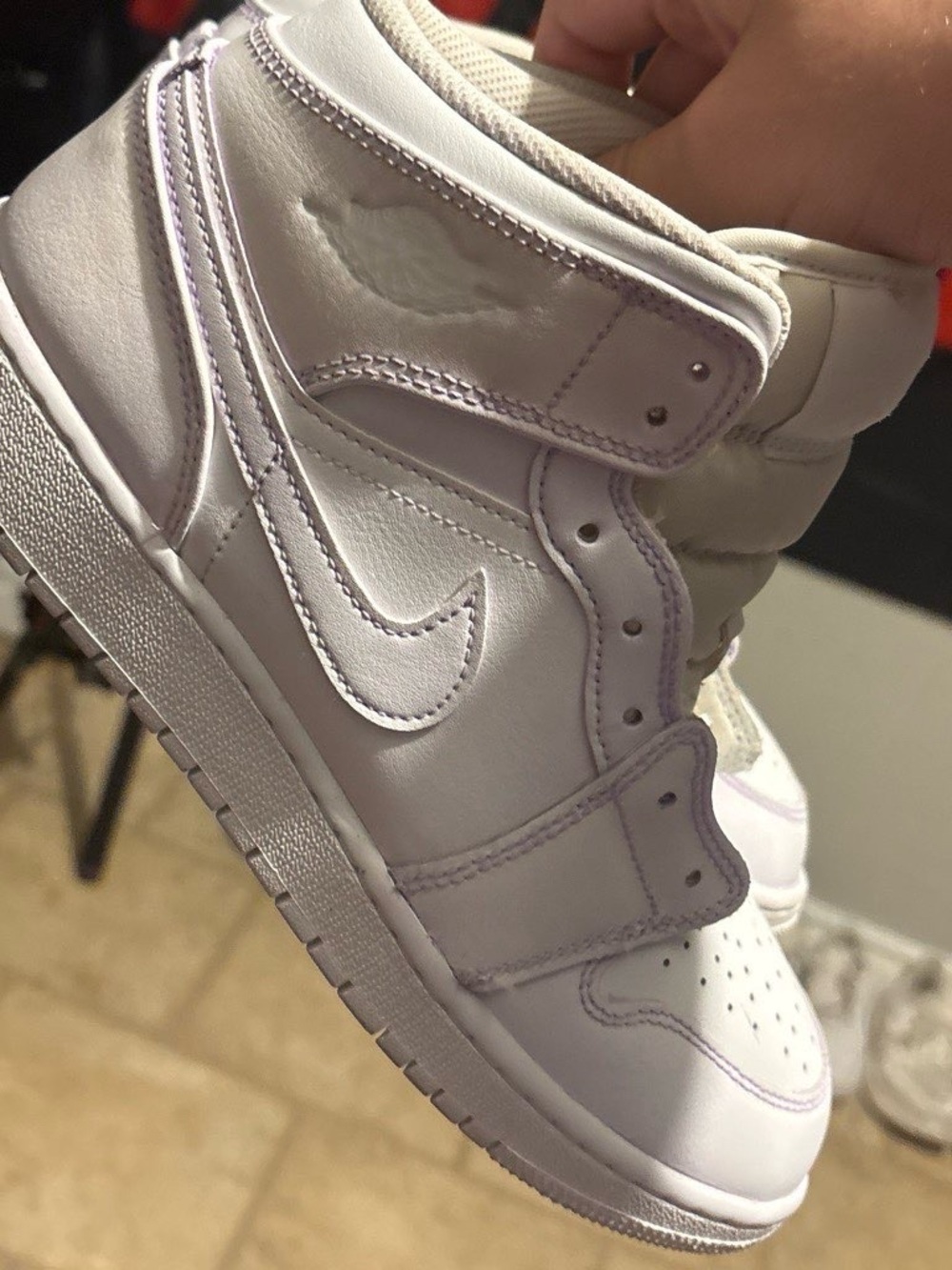 Jordan Kids White Sneakers